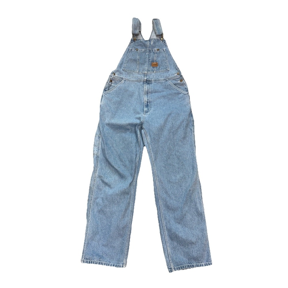 Vintage Walls Denim Carpenter Bib Overalls Men's Size 36x32 Farmer Painter